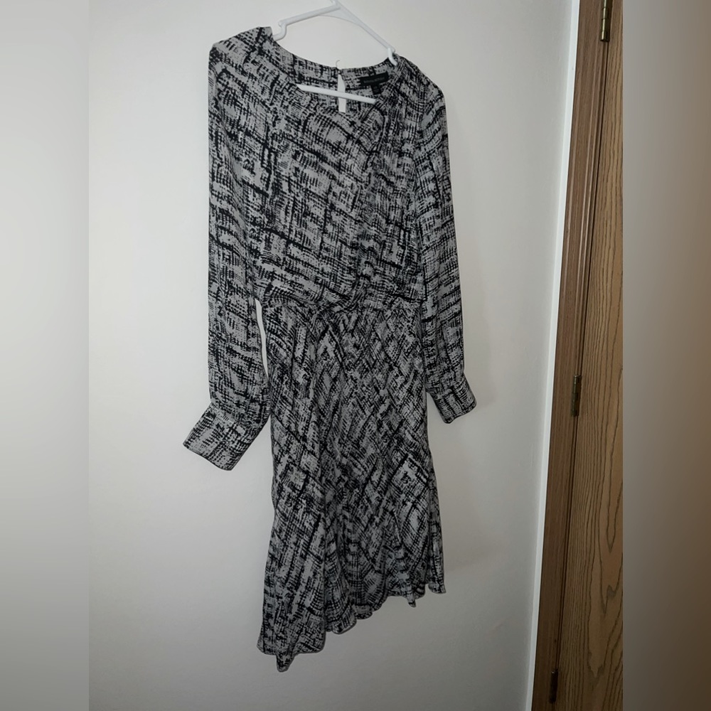 NWT Banana Republic Black/White Dress Size XS